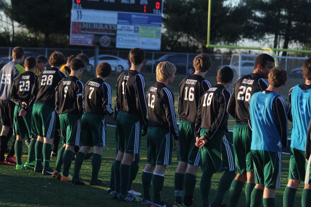 The Rocks prepared to take on Paul Dunbar in the state championship game. Trinity fell in a shootout. 